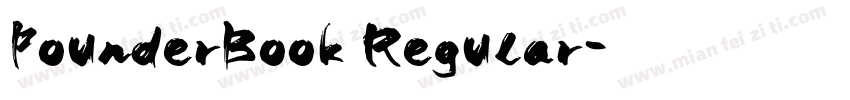 FounderBook Regular字体转换